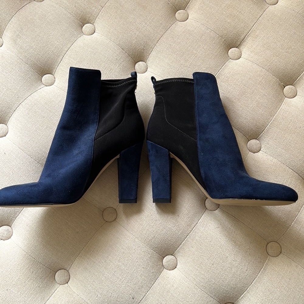 Ivanka Trump suede ankle boots